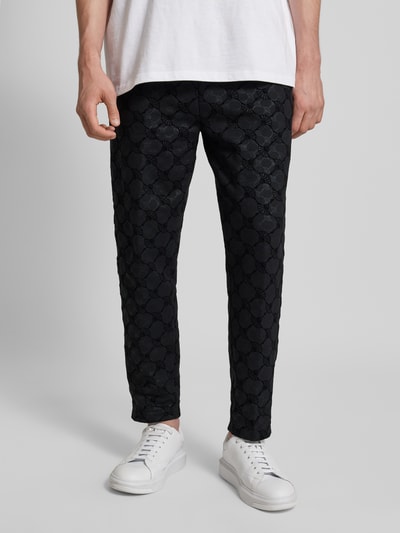 JOOP! Collection Sweatpants met labeldetail, model 'Thien' Zwart - 4