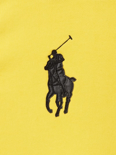 Polo Ralph Lauren Bluza z kapturem i naszywką z logo Żółty 4