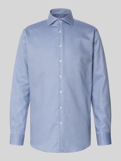 SEIDENSTICKER REGULAR FIT Koszula biznesowa o kroju regular fit z listwą guzikową Błękitny 2