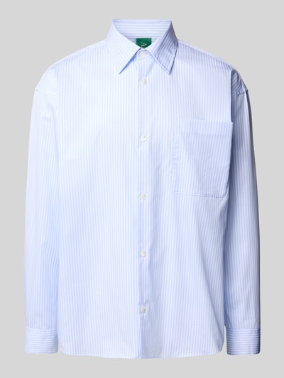 ANNARR Regular Fit Freizeithemd mit Brusttasche Modell 'VOLUND' Bleu 2