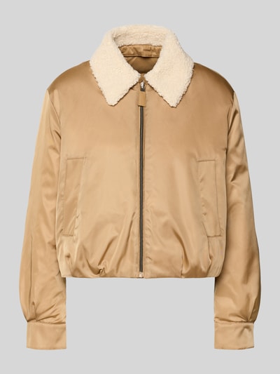 Luisa Cerano Daunenjacke mit Eingrifftaschen Camel 2