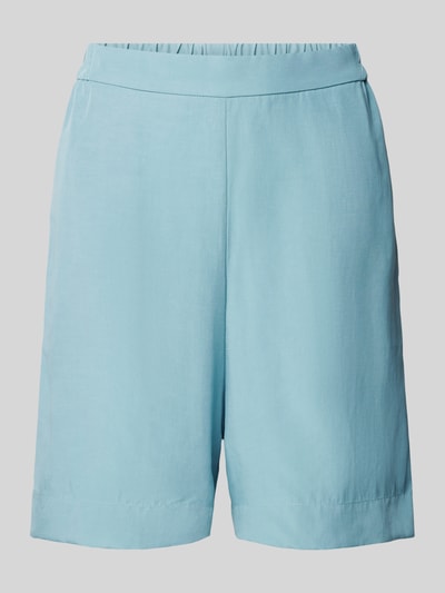 Marc O'Polo Bermudas aus Lyocell-Leinen-Mix in unifarbenem Design Aqua 2