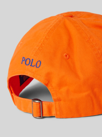 Polo Ralph Lauren Basecap mit Logo-Stitching Orange 3