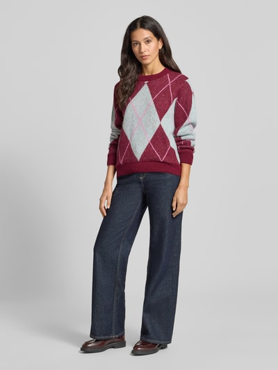 Essentiel Antwerp Loose Fit Pullover mit Woll-Anteil Hellblau 1