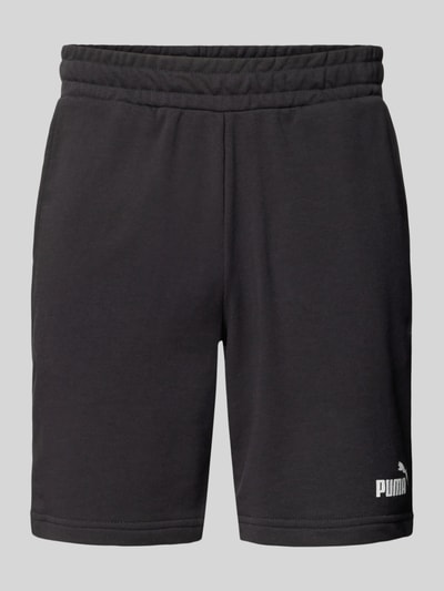 PUMA PERFORMANCE Regular Fit Sweatshorts mit Label-Print Black 2