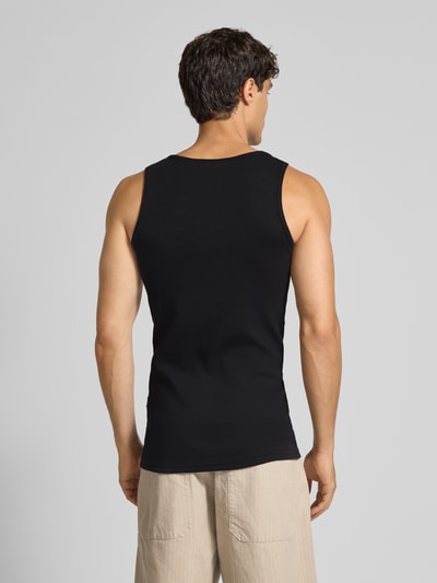 ANNARR Tanktop in Ripp-Optik Modell 'RIC' Black 5