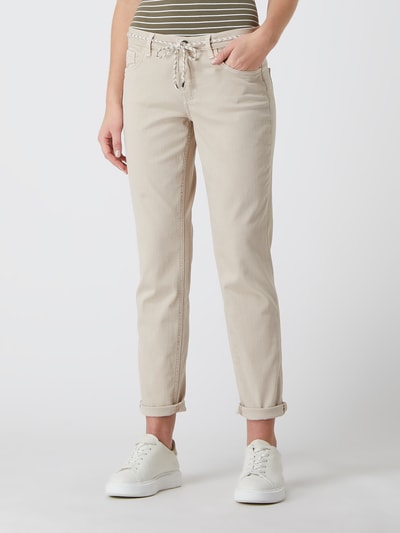 Rosner Relaxed fit jeans met stretch, model 'Masha' Beige - 4