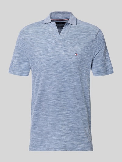 Tommy Hilfiger regular fit poloshirt van puur katoen Jeansblauw - 2