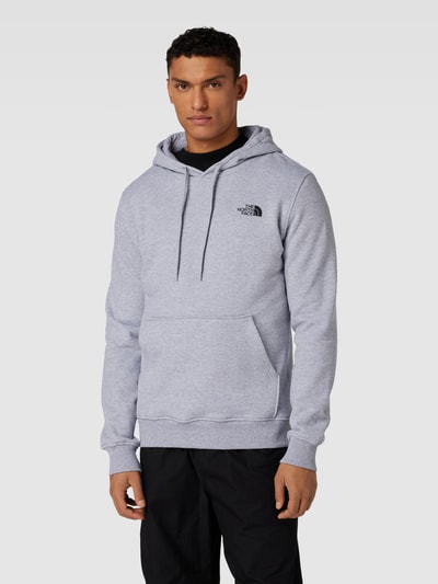The North Face Hoodie mit Label-Print Modell 'Simple Dome' Hellgrau 4