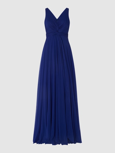 TROYDEN COLLECTION Abendkleid aus Mesh  Royal 1