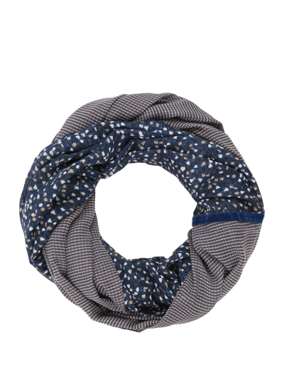 Tom Tailor Loop-Schal mit Herzchen-Prints  Ocean 1