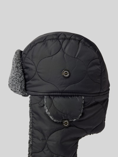 Barbour Mütze mit Ohrenklappen Modell 'Sandbay' Black 3