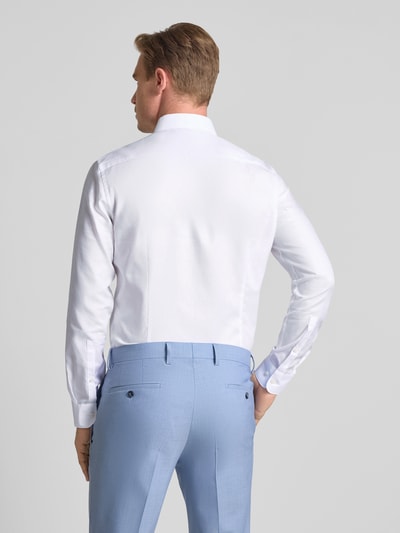 Jake*s Slim Fit Business-Hemd mit Kentkragen Weiss 5