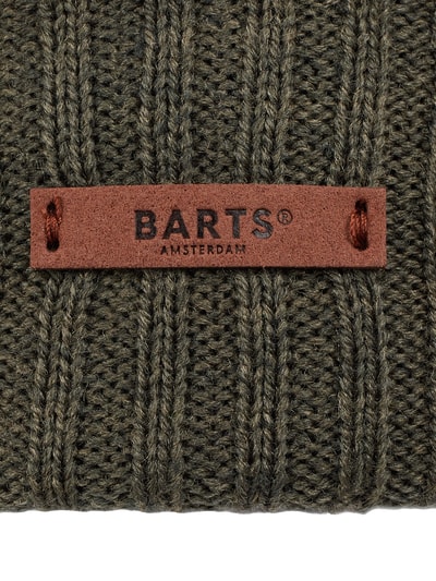 Barts Beanie mit Fleecefutter Modell 'Wilbert' Oliv 2