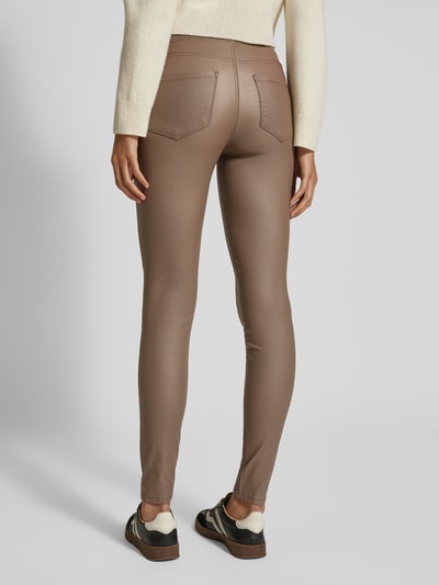 FREE/QUENT Legging met siernaden, model 'Shantal' Taupe - 5