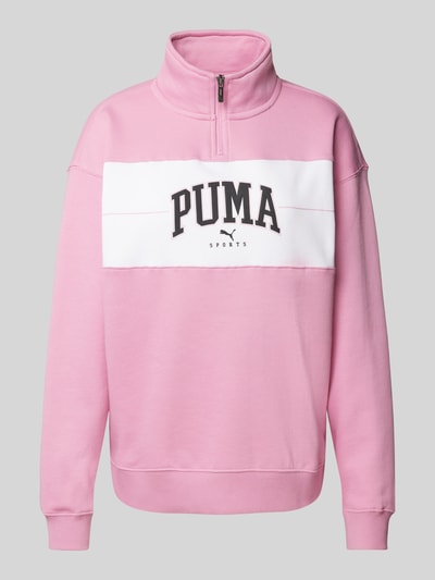 Puma Bluza ze stójką Różowy 2