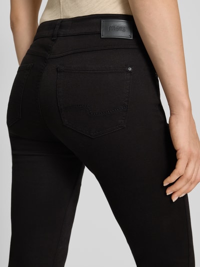 Angels Straight Fit Jeans aus Lyocell-Mix mit Eingrifftaschen Modell 'CICI' Black 3