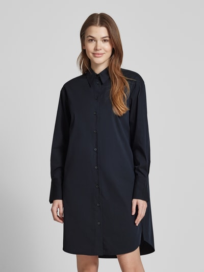 Marc O'Polo Oversized Blusenkleid mit Eingrifftaschen Marine 4