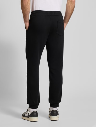 MCNEAL Sweatpants mit gerippten Abschlüssen Black 5