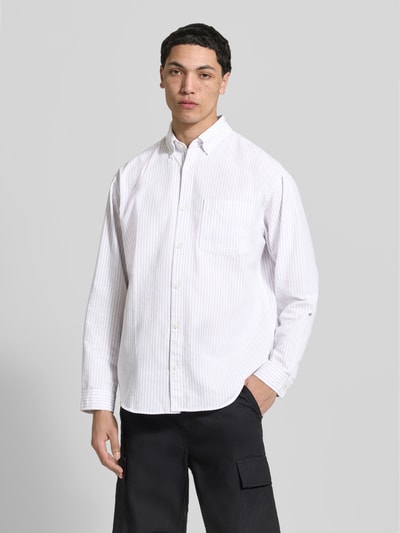 JACK & JONES Regular Fit Freizeithemd mit Brusttasche Modell 'NORREBRO' Weiss 4