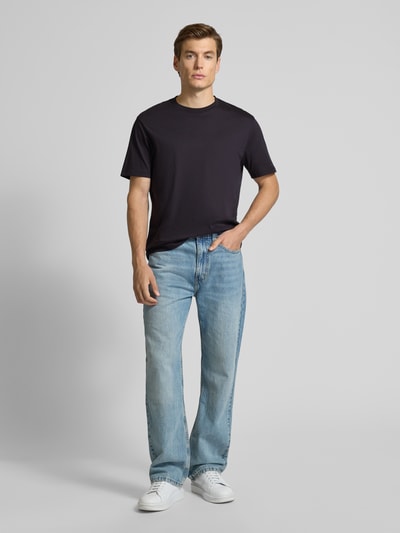 ARMANI EXCHANGE T-shirt z okrągłym dekoltem Granatowy 1