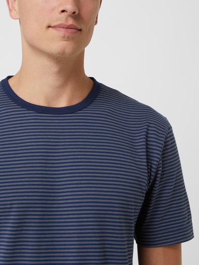 Mey Pyjama aus Baumwolle Marine 3