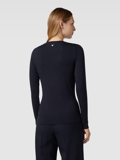 Weekend Max Mara Longsleeve mit Rundhalsausschnitt Modell 'MULTIE' Marine 5