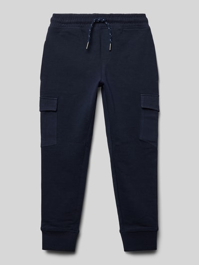 Mango Sweatpants mit Eingrifftaschen Modell 'cargo' Marine 1