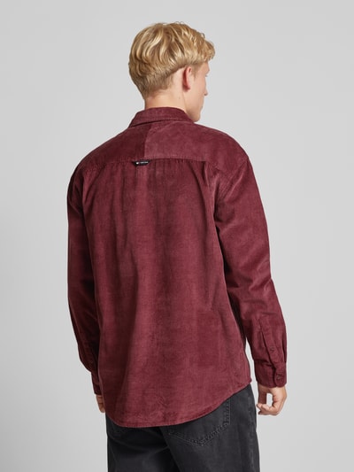 Tommy Jeans Relaxed fit vrijetijdsoverhemd met kentkraag en borstzak Bordeaux - 5