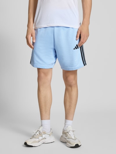 adidas Sportswear Sweatshorts mit elastischem Bund Bleu 4