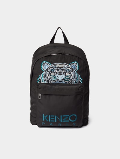 Kenzo Rucksack mit Label-Stickerei Black 4