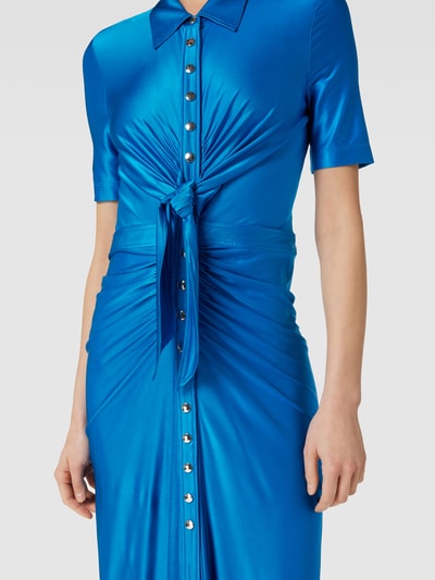 Rabanne Maxikleid mit Knoten-Detail Blau 3