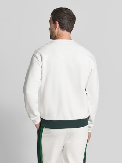 Lacoste regular fit sweatshirt van puur katoen Offwhite - 5