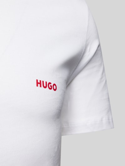 HUGO T-Shirt aus reiner Baumwolle im 3er-Pack Rot 2