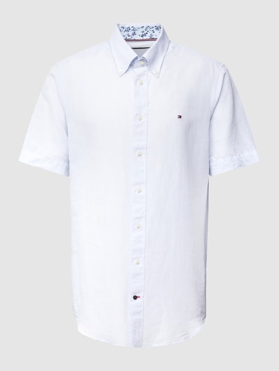 Tommy Hilfiger Regular Fit Business-Hemd mit Button-Down-Kragen Bleu 2