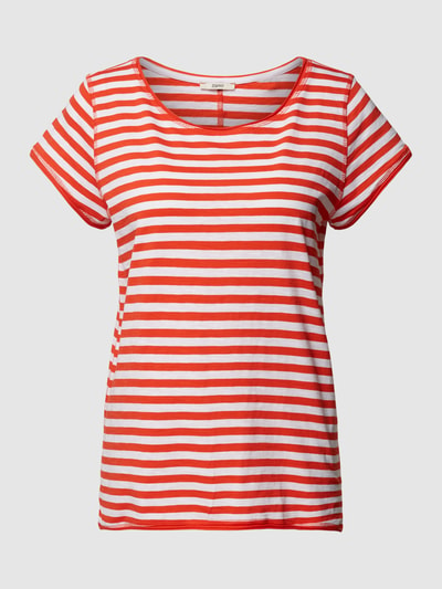 Esprit T-Shirt mit Rollsaum Orange 2