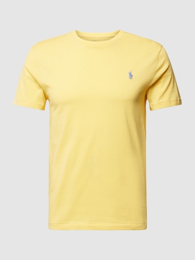 Polo Ralph Lauren T-Shirt mit Label-Stitching Gelb 2