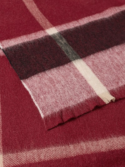 Barbour Schal aus reiner Wolle Modell 'Rosefield' Bordeaux 2