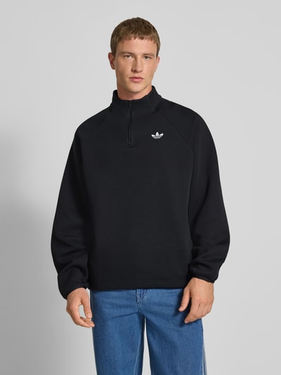 adidas Originals Sweatshirt mit Stehkragen Modell 'SPACER DRILL' Black 4