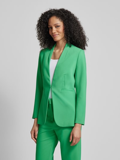 Zero Blazer met strookzakken Groen - 4