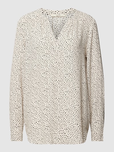 Esprit Blouse met gebloemd all-over motief Offwhite - 2