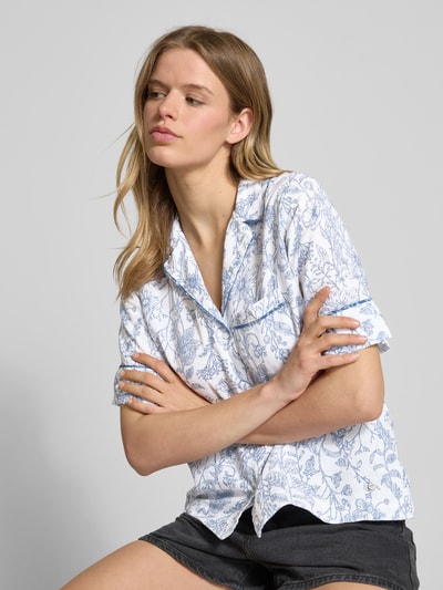 Pepe Jeans Overhemdblouse met knoopsluiting, model 'DORIS' Wit - 3