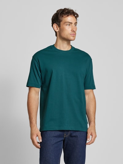 Marc O'Polo T-shirt met ronde hals Petrol - 4