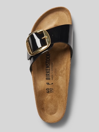 Birkenstock Slides mit Dornschließe Modell 'Madrid' Black 4