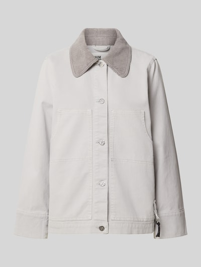 BAUM & PFERDGARTEN Regular Fit Jacke mit Umlegekragen Graphit 2