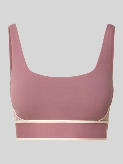 Fabletics Slim Fit Sport BH mit Logo-Detail Altrosa 1