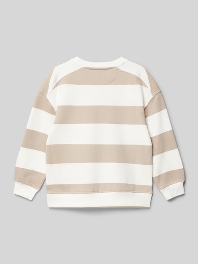 Mango Sweatshirt mit Statement-Print Ecru 3