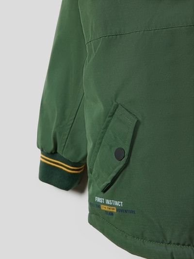 Killtec Steppjacke mit Label-Patch Olivgrün 2