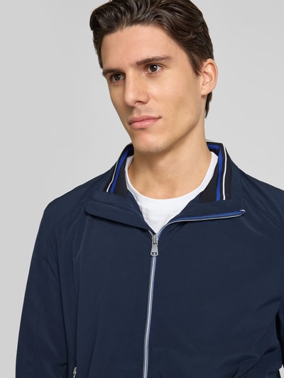 Christian Berg Men Blouson mit Reißverschlusstaschen Marine 3