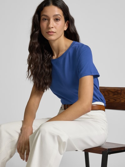 Weekend Max Mara T-shirt met ronde hals, model 'MULTIF' Donkerblauw - 3